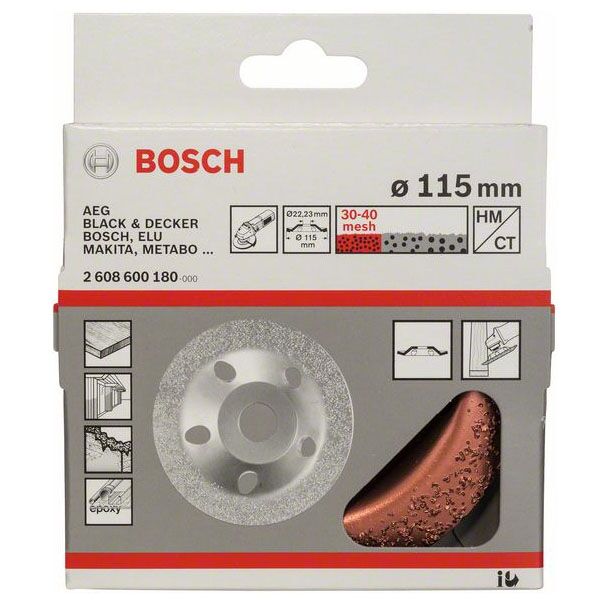 Bosch lončasta ploča sa tvrdim metalom 2608600180 - Image 2