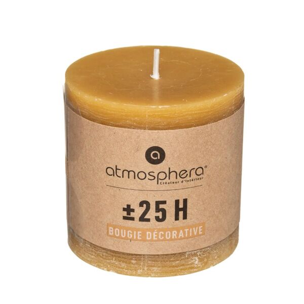 Atmosphera sveća 6,7x7cm zlatna (123064B)