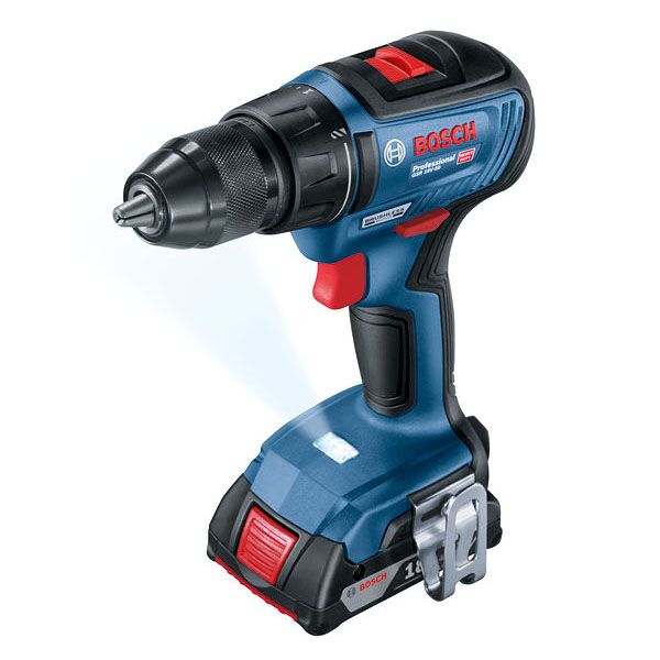 Bosch GSR 18V-50 akumulatorska bušilica / odvrtač u koferu sa punjačem i 3 x 2,0 Ah Li-Ion baterijama 06019H5005