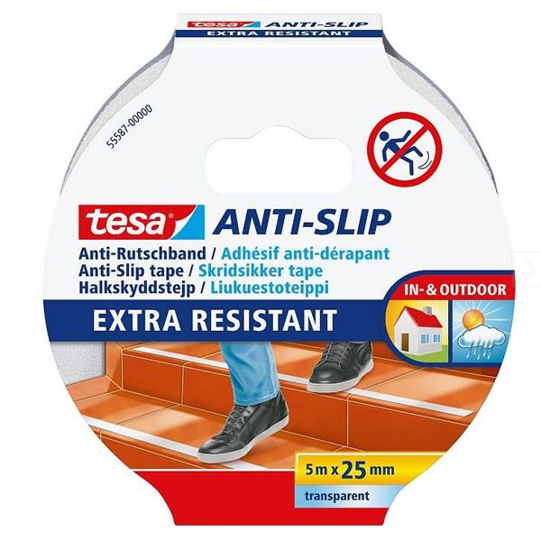 Tesa antiklizna traka providna 25 mm / 5 m  555870001100