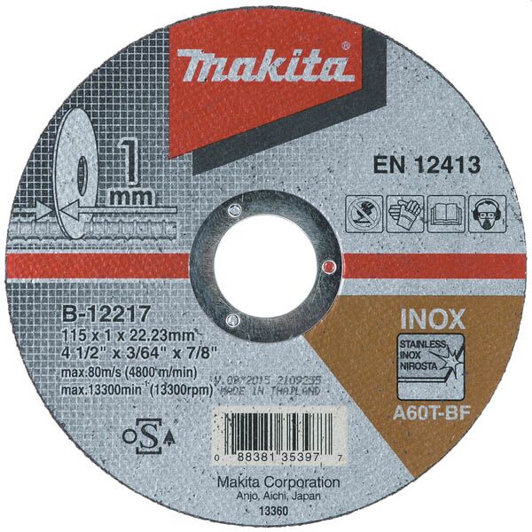 Makita tanak disk za odsecanje B12217