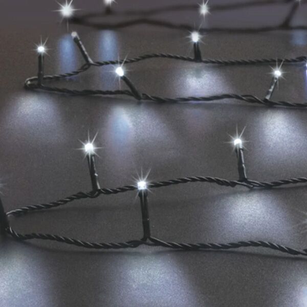 Novogodišnje lampice za eksterijer 5m bela hladna (877780B)