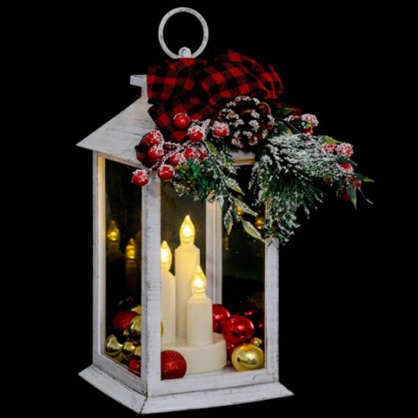 Novogodišnja dekoracija svećnjak h29 3l (183117)