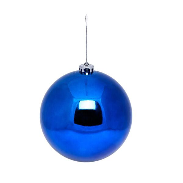 Novogodišnji ukras za jelku maxi kugla 150mm plava (207491)