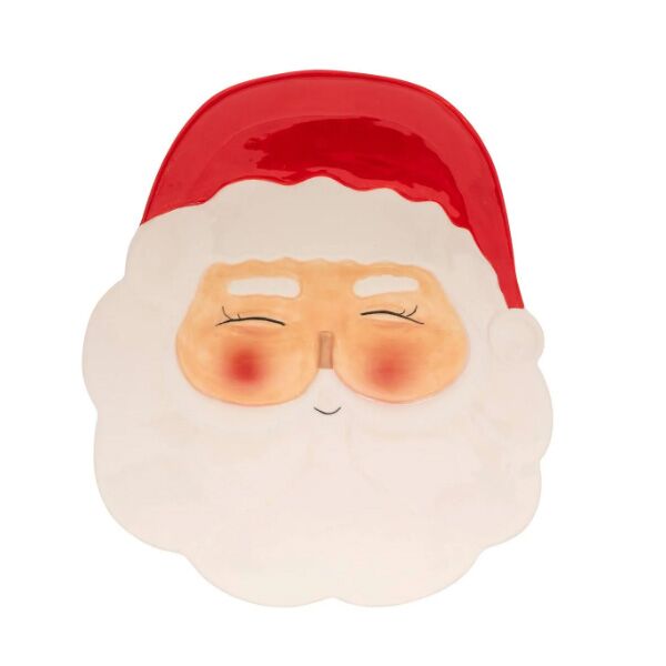 Novogodišnji tanjir za posluženje deda mraz (208569)