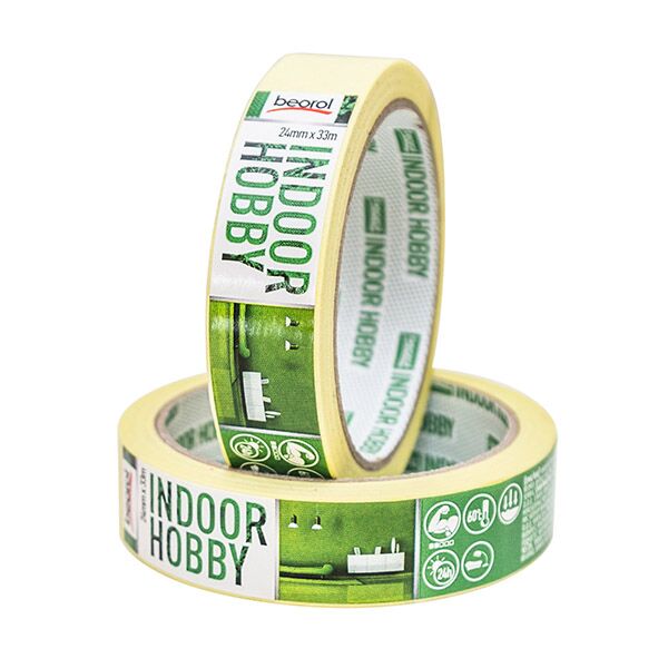 Krep traka Indoor Hobby 24mm x 33m, 60ᵒC MK24 - Image 3