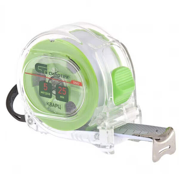 Merna traka kvarc prozirno kuciste 5mx25mm (325227)