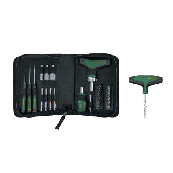 Bosch 33-delni novogodišnji set ručnih alata i pribora u torbici (1600A0349X) - Image 4