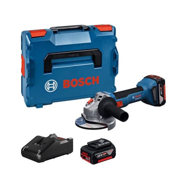 Bosch Aku ugaona brusilica GWS 18V-8 2x5,0Ah+punjač+L-BOXX 136 (06019N9003)