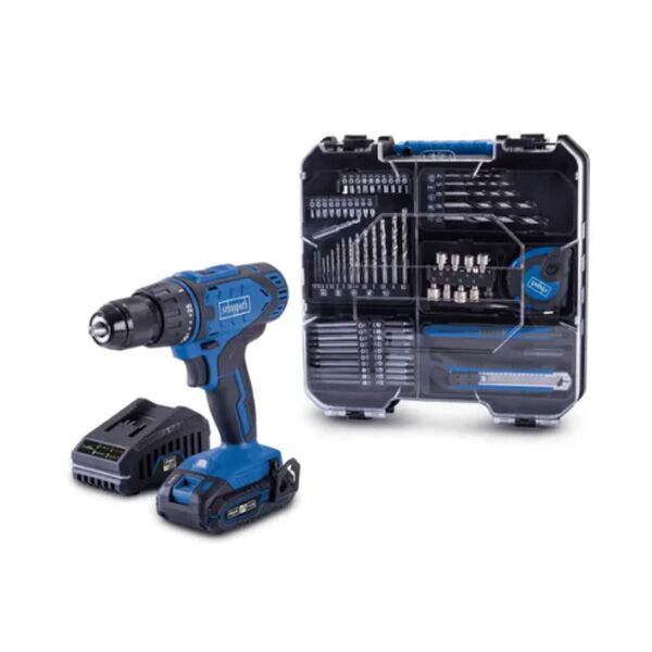Scheppach Set aku bušilica odvijač sa 74 komada pribora IXES C-DTB74/1-X (5909315900)