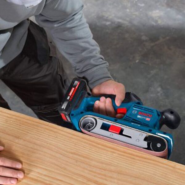 Bosch Aku tračna brusilica GBS 18V-75 Solo (06012C2000) - Image 3