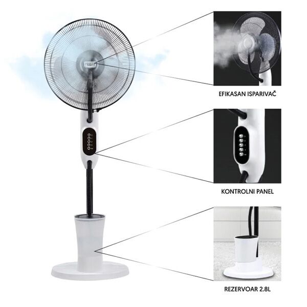 Ventilator sa isparivačem 75W 40cm (MSF409H) - Image 2