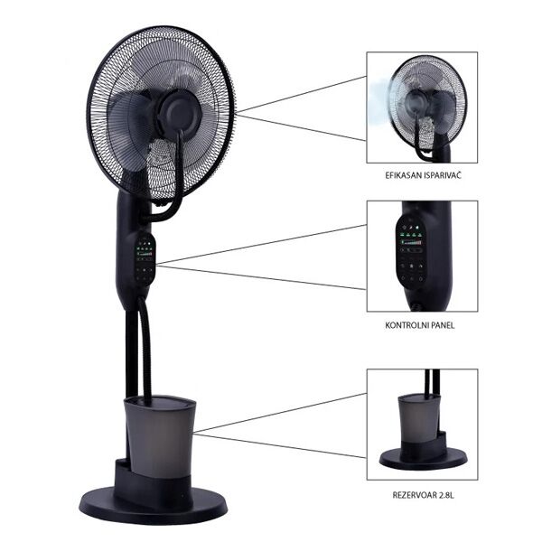 Ventilator sa isparivačem (MSF410R) - Image 2