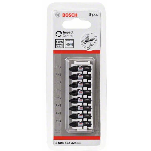 Bosch 8-delni set nastavaka za odvrtače 8xPH2 2608522324 - Image 2
