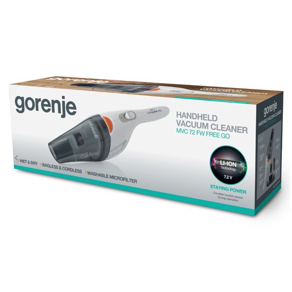 Gorenje ručni usisivač MVC 72 FW - Image 3