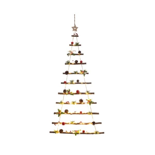 Novogodišnja viseća zidna dekoracija drvo 120 cm (183769) - Image 2