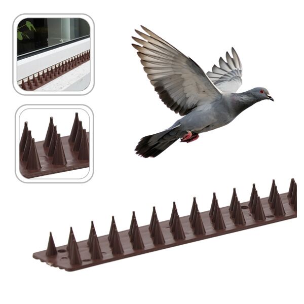 Plastični šiljci protiv ptica 4.5x50cm braon (PLO5406)